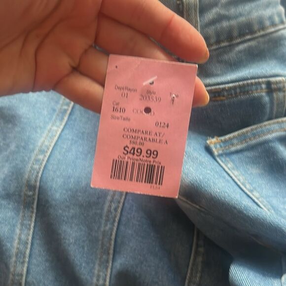 House of Harlow denim skirt sz 4 - Picture 3 of 4